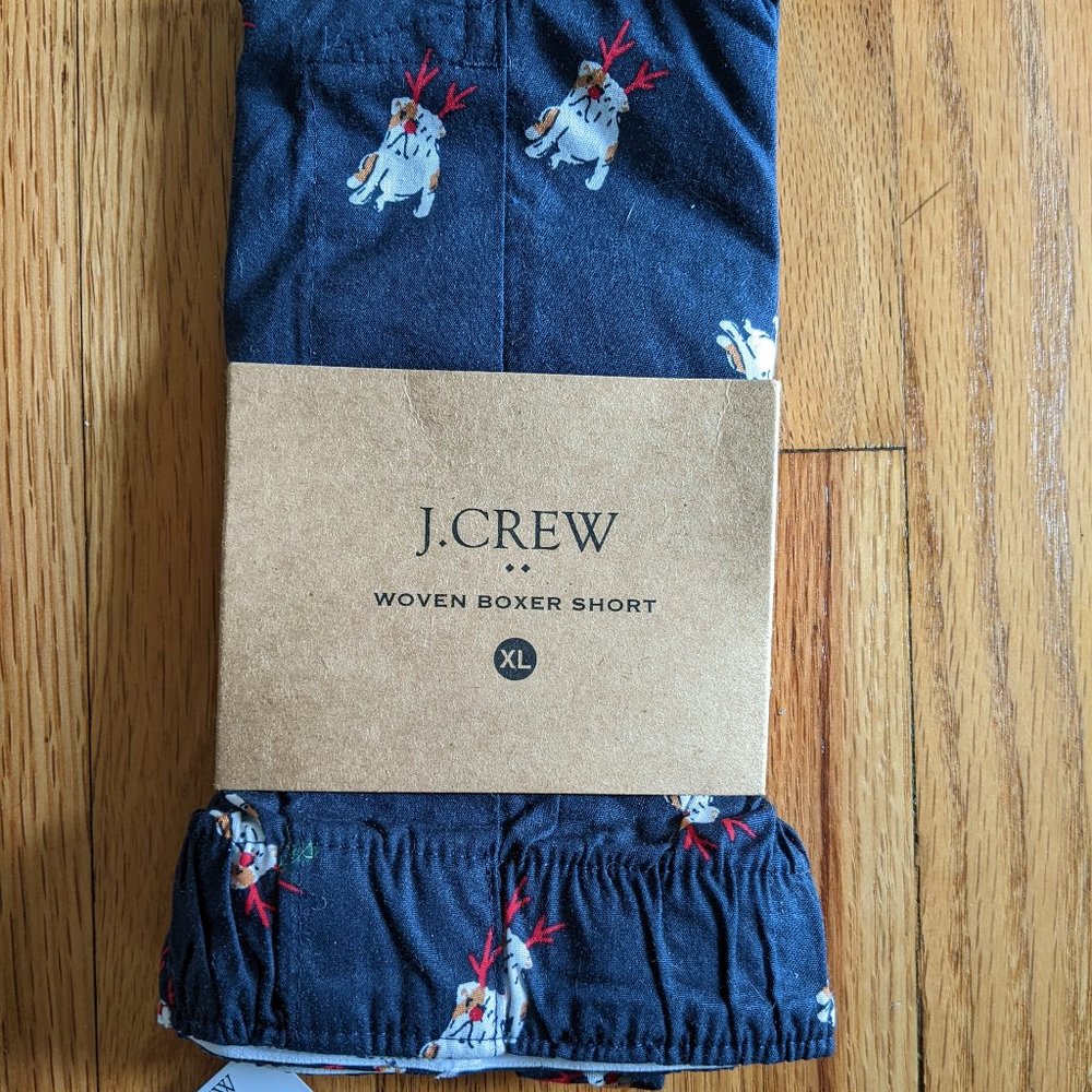 J. Crew men's woven boxers